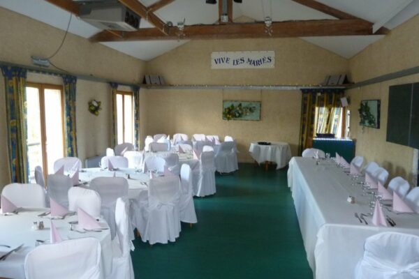 Salle de restaurant-mariage